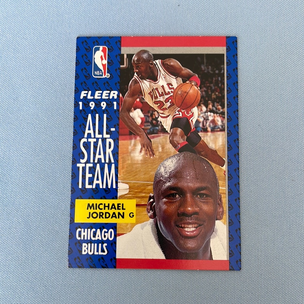 Michael Jordan basketball card #211 1991